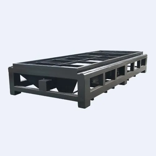 Heavy-duty machine bed