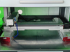 Closed Type Large Format 800x800mm Work Area Fiber Laser Marking Machine