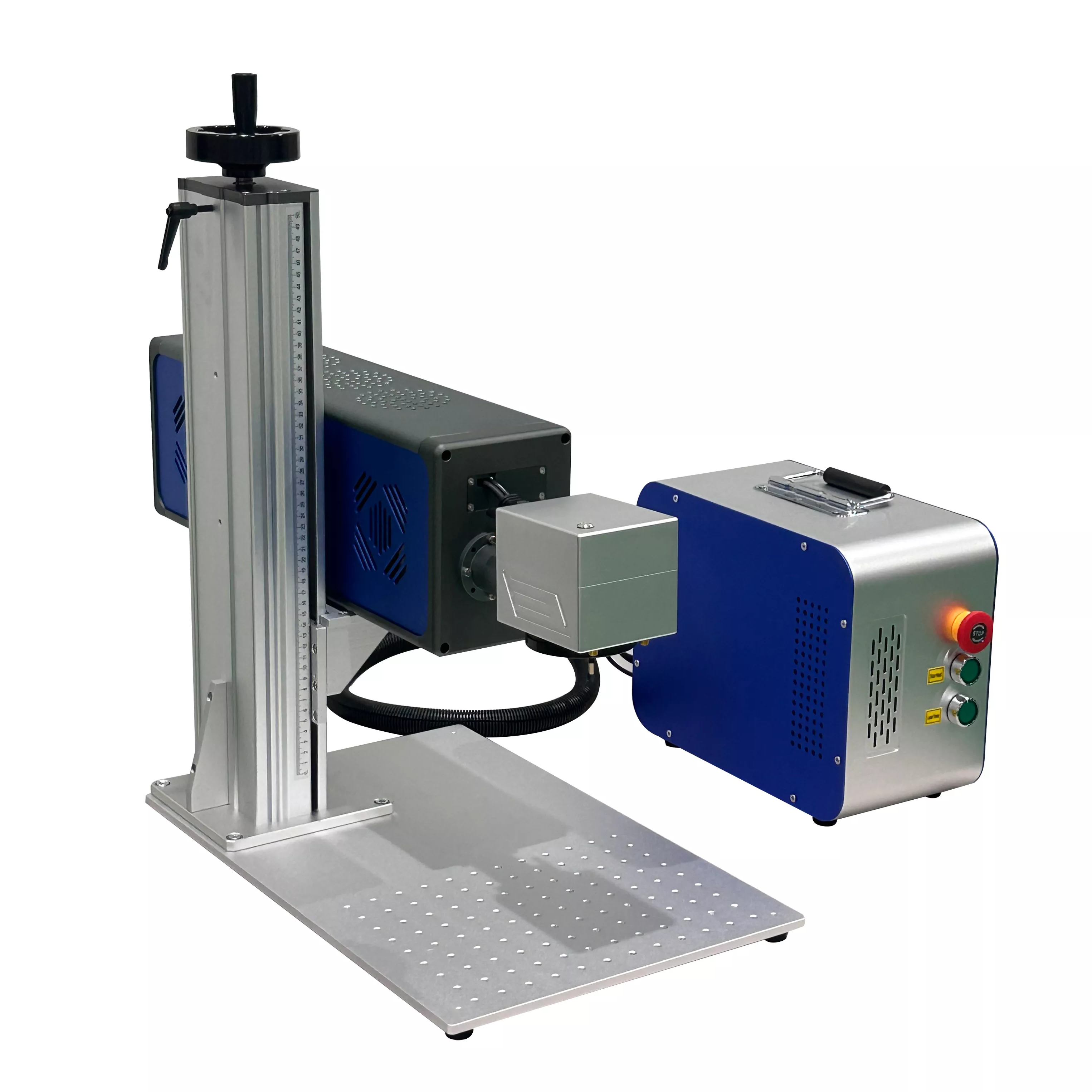 Laser CO2 marking machine completed wood marking test and received customer satisfaction