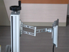 Flying Online Fiber CO2 UV Laser Marking Machine for Factory Production Line Conveyor Belts