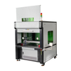 Closed Type Large Format 800x800mm Work Area Fiber Laser Marking Machine