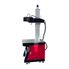 200W 300W 3D FEELTEK Galvo Fiber Laser Marking Engraving Machine 600*600 Area Marking 3D Relief Sculpture