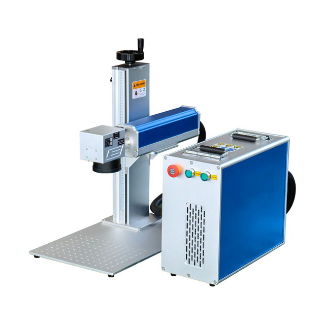 High Quality Wholesale Fiber Laser Marking Machine for Metal Stainless Aluminum Carbon Steel Widely Used