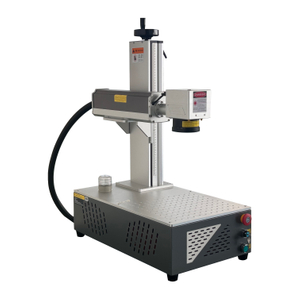 All-in-one Fiber Laser Marking Machines with A Smaller Footprint EZCAD2 Softweare Convenient Operation