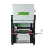 Closed Type Large Format 800x800mm Work Area Fiber Laser Marking Machine