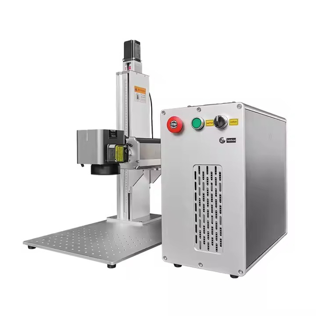 Autofocus Fiber Laser Marking Machine For Metal Steel 