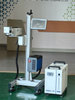 Flying Online Fiber CO2 UV Laser Marking Machine for Factory Production Line Conveyor Belts