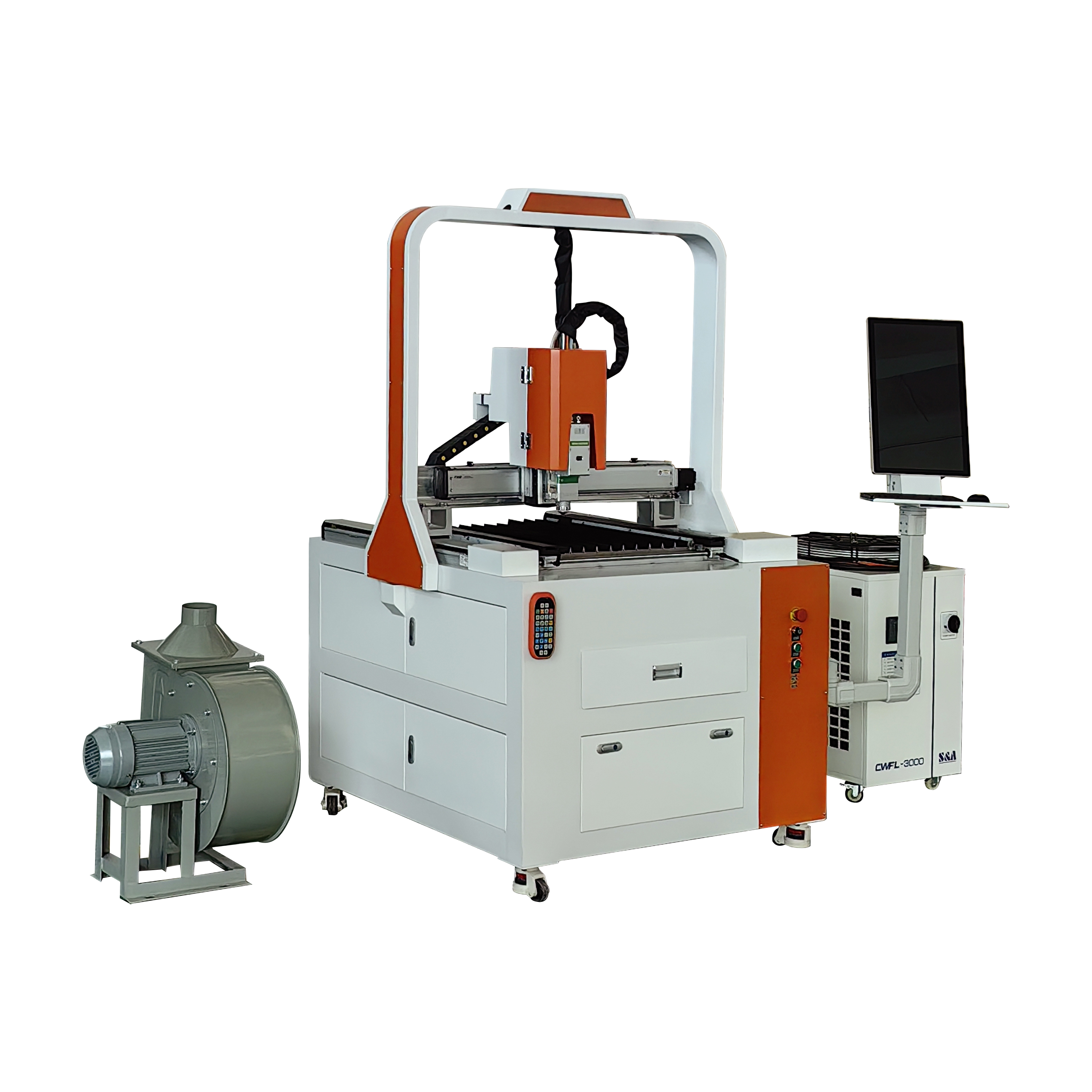 Metal processing using a 2kw fiber laser cutting machine