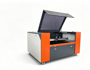 1390 1200W Fiber And 130W CO2 Laser Cutting Machine Two Laser Head
