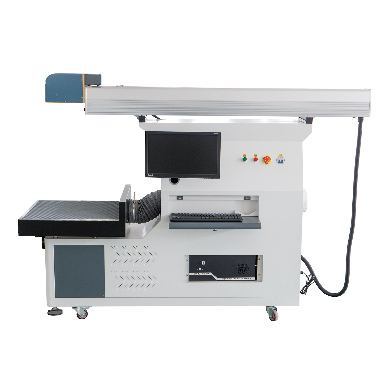 CO2 Laser Marking Machine Processing Wood